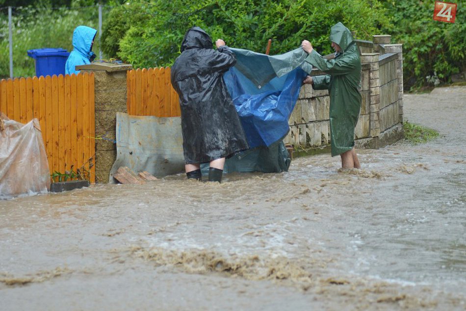 Ilustračný obrázok k článku Varovanie meteorológov pre Brezno a okolie: Hrozí povodeň z trvalého dažďa