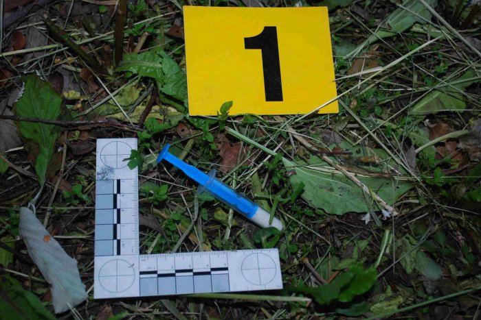Ilustračný obrázok k článku Otrasný nález na sídlisku v Nitre: V tráve ležalo 50 kusov použitých striekačiek