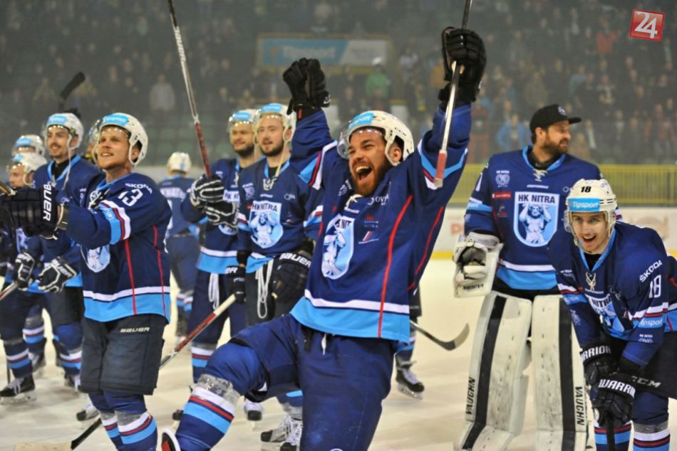 Ilustračný obrázok k článku Hokejisti Nitry porazili Žilinu aj vo štvrtom zápase: Postúpili do finále