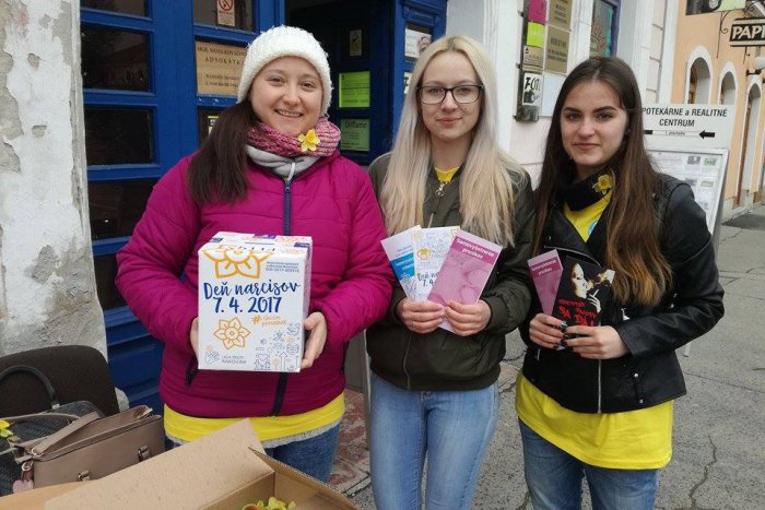 Ilustračný obrázok k článku Deň narcisov v Rožňave: Rozdali sa tisíce kvietkov, koľko vyzbierali dobrovoľníci v meste?