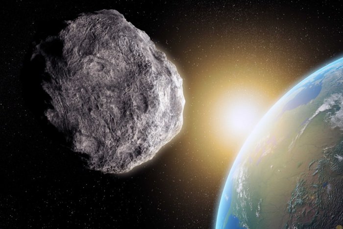 Ilustračný obrázok k článku Okolo Zeme preletí obrovský asteroid. Pozorovať ho môžete aj vy!