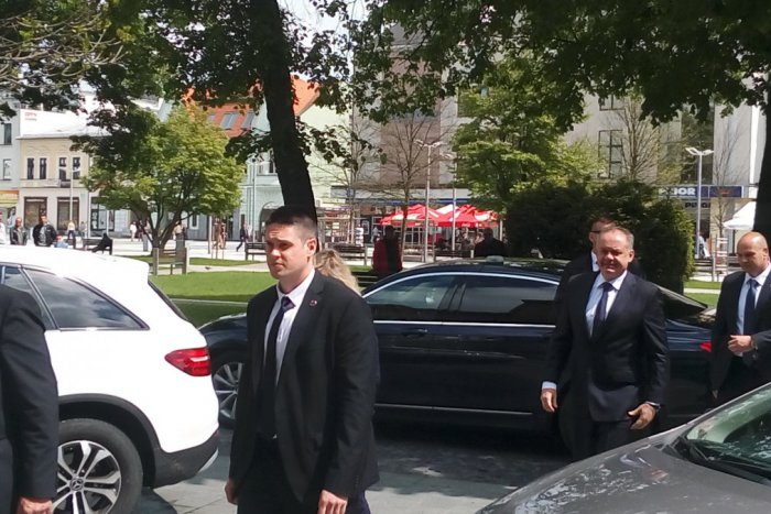 Ilustračný obrázok k článku FOTO: Andrej Kiska zavítal do Zvolena. Prvé zábery z príchodu prezidenta