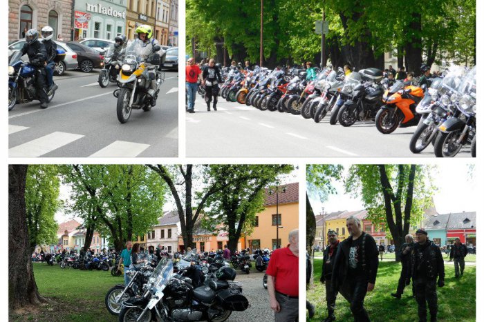 Ilustračný obrázok k článku Akcia, akú naše mesto nepamätá: Do Spišskej zavítala tisícka motorkárov, FOTO a VIDEO