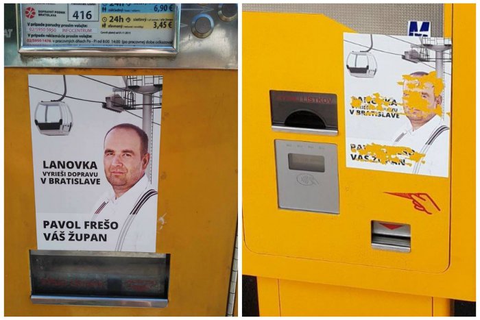 Ilustračný obrázok k článku P. Frešo: Niekto ukradol moju fotku a začal oblepovať automaty na lístky MHD