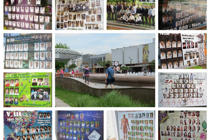 Ilustračný obrázok k článku Maturitné tablá á la Michalovce: Sledujte, aké diela sa objavili v centre mesta, FOTO