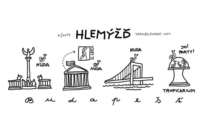 Ilustračný obrázok k článku Hlemýžď v Budapešti