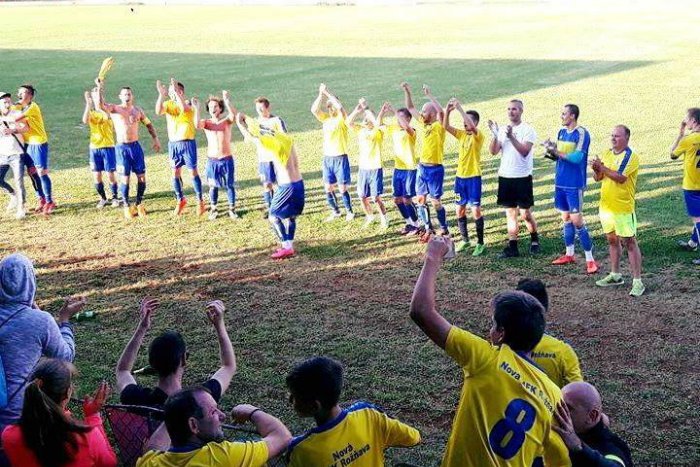 Ilustračný obrázok k článku Takto vyzerá nefalšovaná radosť: Rožňavčania po absolútnej výhre v 4. lige, VIDEO