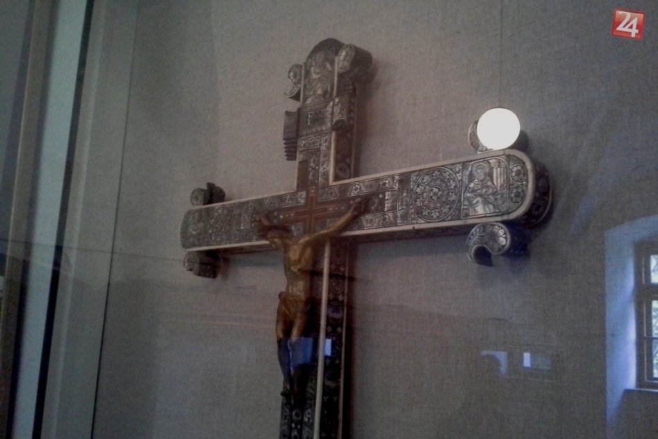 Misijný kríž v expozícii Vlastivedného múzea