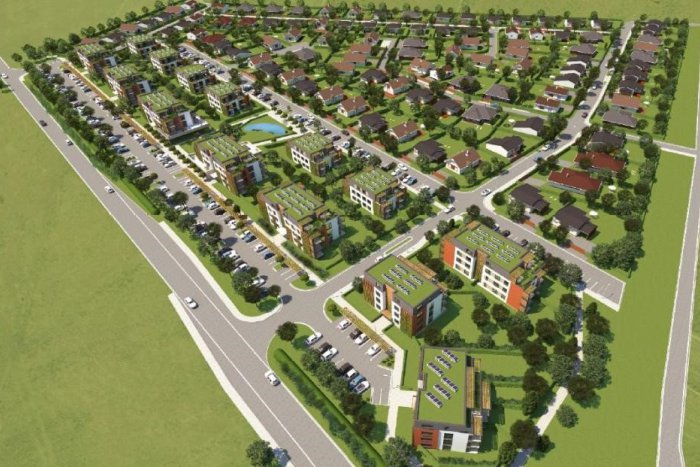 Ilustračný obrázok k článku Na okraji Modry vyrastie nová štvrť s bytmi aj rodinnými domami