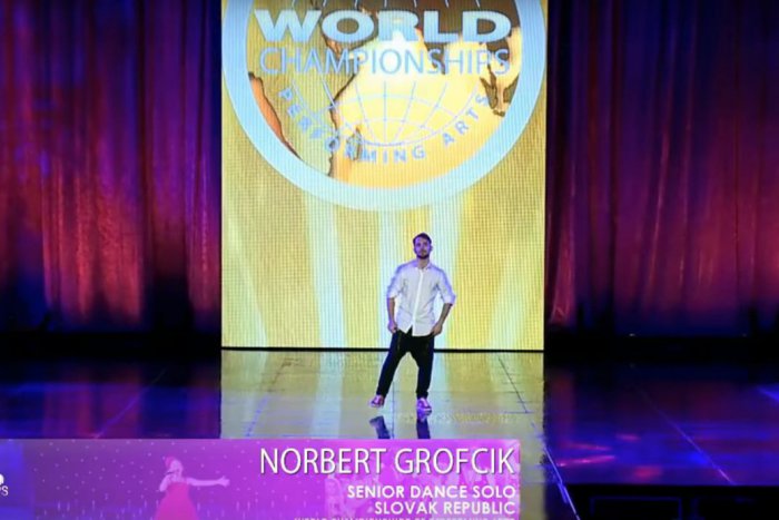 Ilustračný obrázok k článku Máme svetový talent: Tanečník z Nitry zvíťazil na šampionáte v Los Angeles, VIDEO