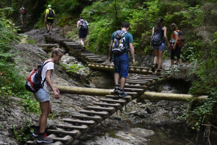 Ilustračný obrázok k článku V rokline Veľký Sokol v Slovenskom raji vymenia technické zariadenia