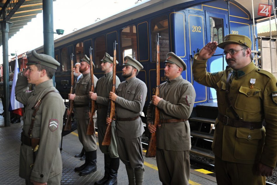 Ilustračný obrázok k článku Do Bystrice mieri unikát: Pojazdná replika vojenského vlaku ruskej légie