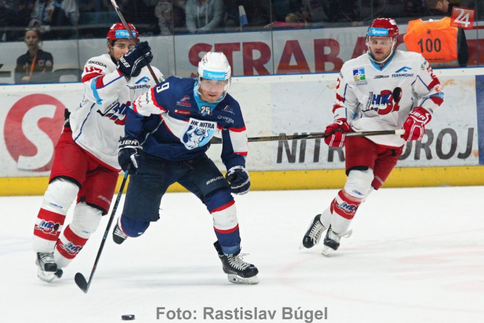 Ilustračný obrázok k článku Nitra zvládla dôležitý zápas: Hokejisti vyhrali v Liptovskom Mikuláši