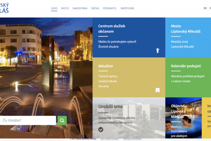 Ilustračný obrázok k článku Praktické info pre Mikulášanov: Radnica má novú webstránku, čo sa zmenilo?