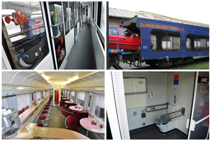 Ilustračný obrázok k článku Železnice modernizujú vlaky. Otestujte nový autovlak, reštauračný aj detský vozeň