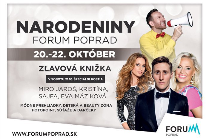 Ilustračný obrázok k článku Tip na podujatie: Miro Jaroš, Kristína a Enchantimals oslávia druhé narodeniny Forum Poprad