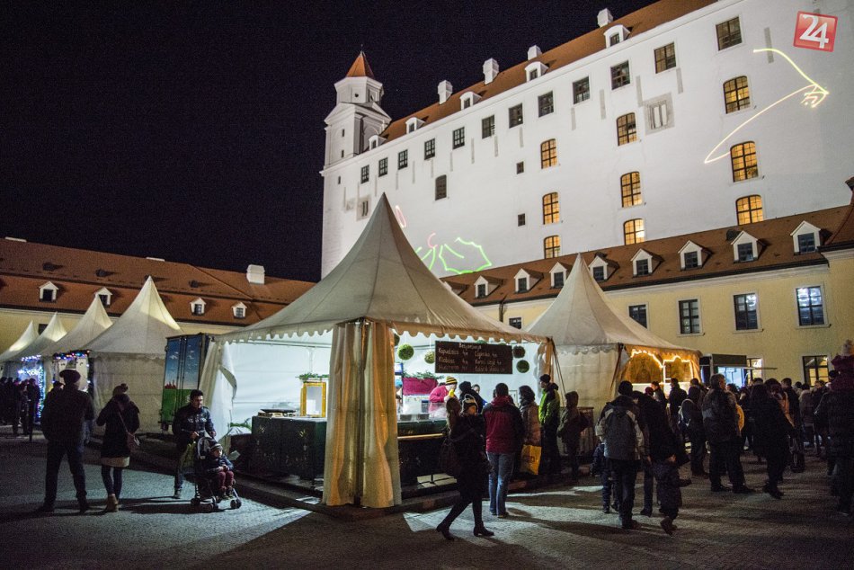 Ilustračný obrázok k článku Na Bratislavskom hrade budú opäť vianočné trhy