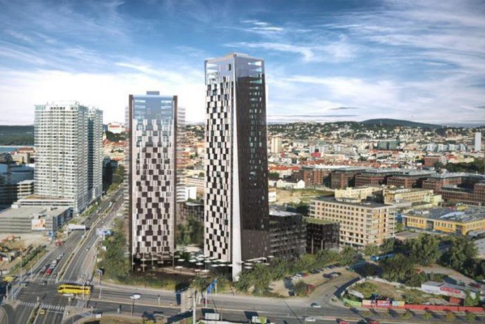 Ilustračný obrázok k článku Oproti Panorama City chcú postaviť ďalšie stometrové vežiaky