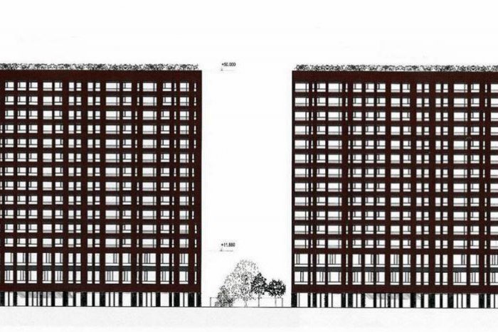Ilustračný obrázok k článku Na Panónskej majú vyrásť dva 15-podlažné vežiaky s viac ako 300 bytmi