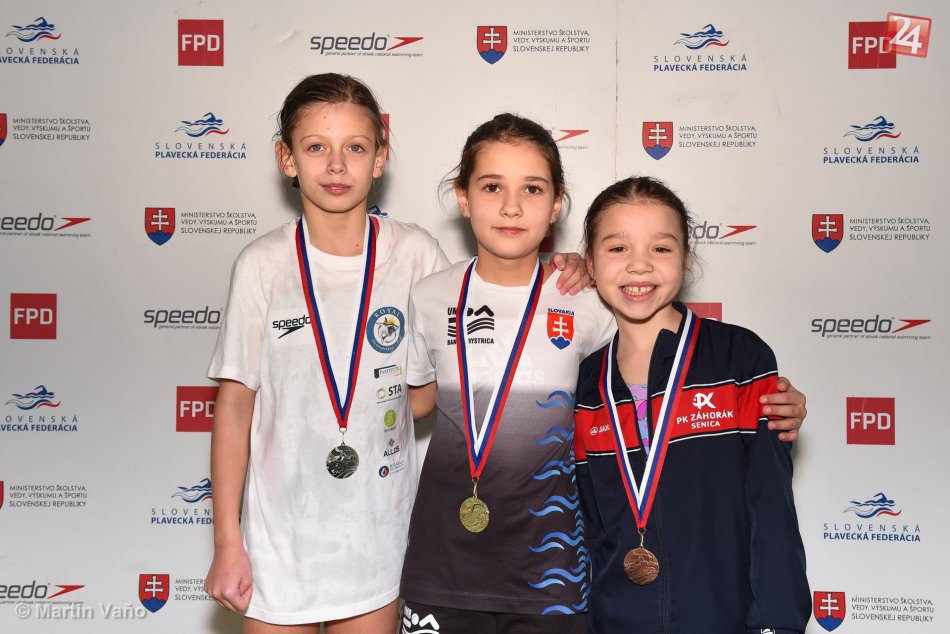Ilustračný obrázok k článku FOTO: Mladý talent bystrického plávania. Ema získala 5 medailí v Slovenskom pohári