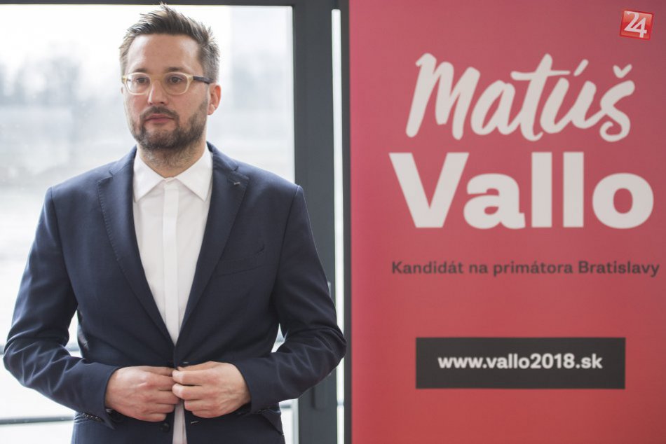 Ilustračný obrázok k článku Prvým kandidátom na primátora Bratislavy je Matúš Vallo