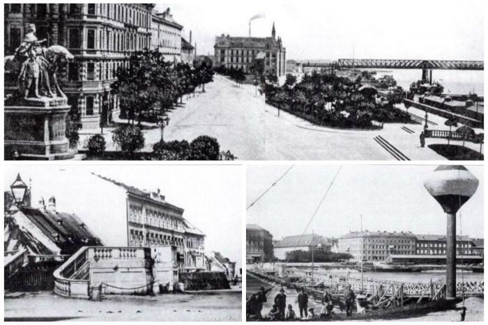 Ilustračný obrázok k článku Mesto Františka Jozefa sa rozprestieralo medzi Starým Mestom a Dunajom