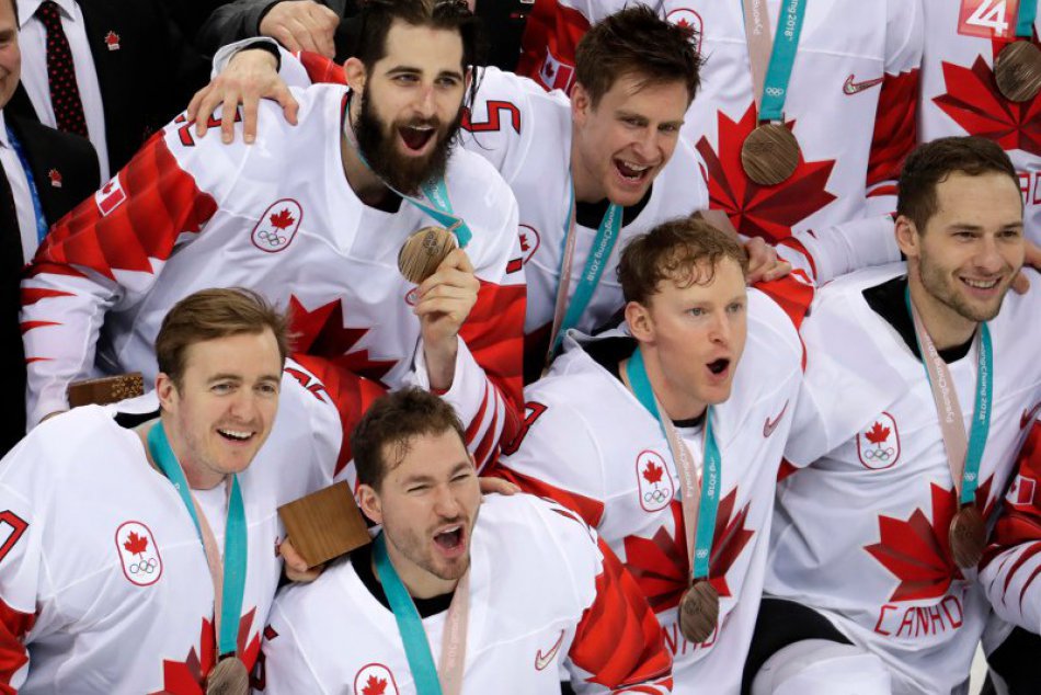 Ilustračný obrázok k článku Gólostroj v zápase o olympijský bronz: Kanada prevýšila Česko a získala medailu, FOTO