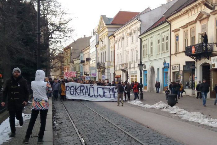 Ilustračný obrázok k článku V Košiciach sa uskutočnilo ďalšie zhromaždenie: Pozrite si ho na FOTKÁCH