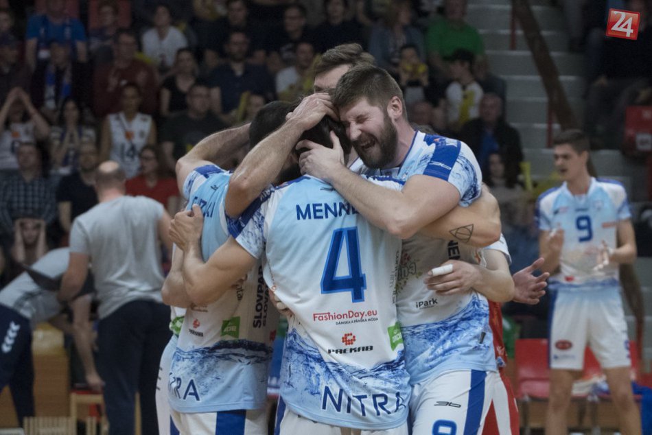 Ilustračný obrázok k článku Volejbalisti Nitry bodovali v Prievidzi: Boj o titul pokračuje pod Zoborom, FOTO