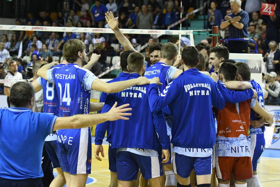 Ilustračný obrázok k článku Domáca misia splnená: Volejbalová Nitra má šancu získať zlatý hetrik, FOTO