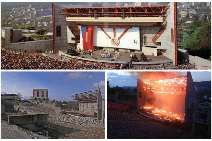 Ilustračný obrázok k článku Uplynulo 10 rokov od požiaru amfiteátera na Búdkovej: Hrali tam Faith No More aj Modern Talking