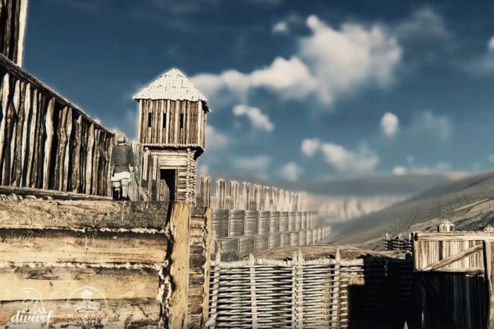 Ilustračný obrázok k článku 3D VIDEO rekonštrukcia: Takto mohol vyzerať život na hradisku v Bojnej