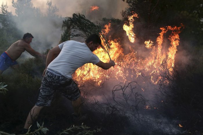 Ilustračný obrázok k článku Požiare zachvátili Grécko: V krajine je vyše 300 Slovákov, niektorí prišli o doklady