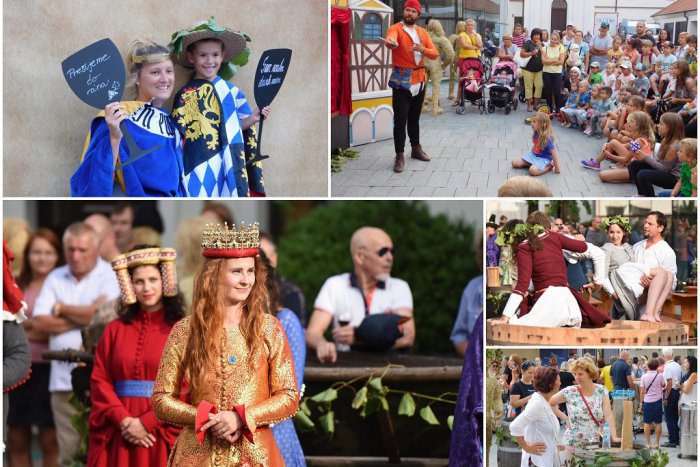 Ilustračný obrázok k článku Stredoveká prešovačka oslavou žien a vína: Kráľovná a šerm v sukniach, VIDEO a FOTO