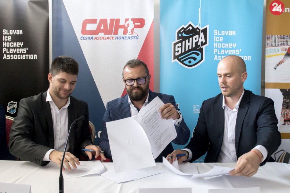 Ilustračný obrázok k článku Pomôžu hokejistom: Slovenská, maďarská a česká hráčska asociácia sa dohodli na spolupráci