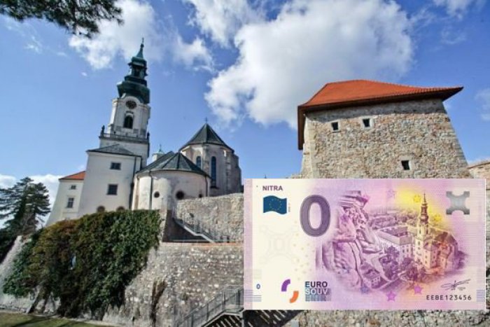 Ilustračný obrázok k článku Nitra bude mať vlastnú suvenírovú bankovku: Hlavným motívom je Nitriansky hrad