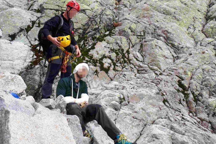 Ilustračný obrázok k článku Turista spadol v oblasti Velickej próby: Pomáhali horskí i leteckí záchranári