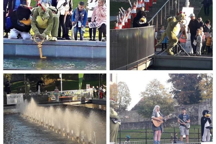 Ilustračný obrázok k článku FOTO: Bardejovčania sa rozlúčili s letom: V parku symbolicky uzamkli fontány