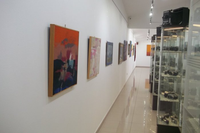 Ilustračný obrázok k článku FOTO, Príďte sa pozrieť na nevšedné diela: V šalianskej galérii vystavujú učitelia