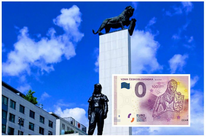 Ilustračný obrázok k článku Do Bratislavy mieri ďalšia souvenir bankovka, k 100. výročiu vzniku Československa