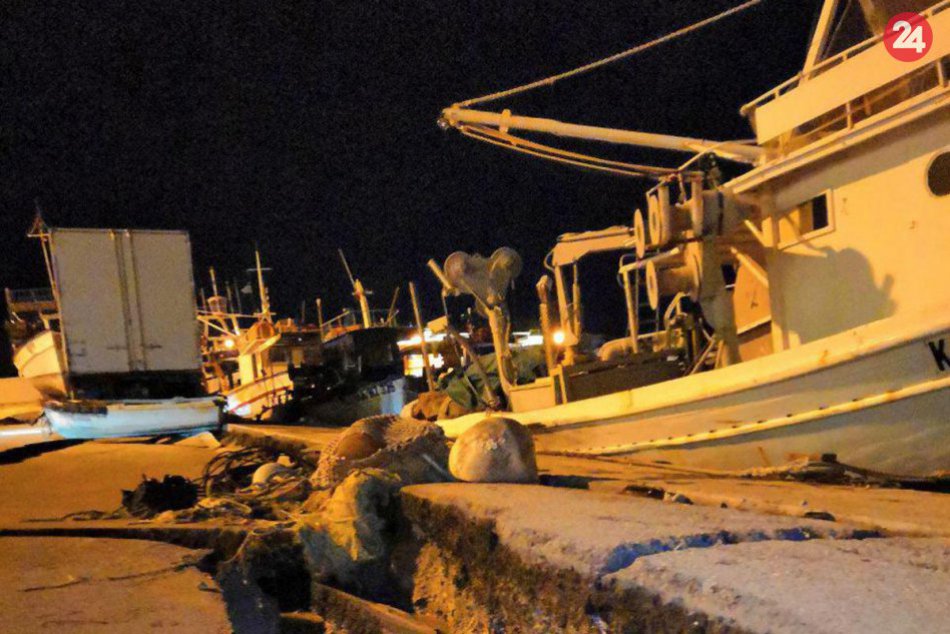 Ilustračný obrázok k článku Grécky ostrov Zakynthos zasiahlo silné zemetrasenie