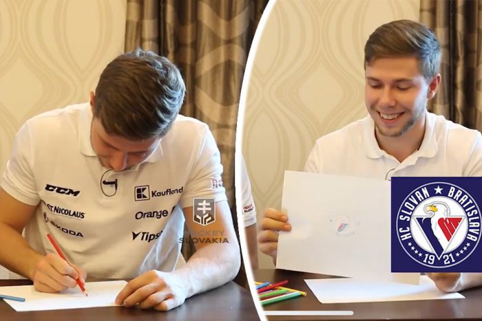 Ilustračný obrázok k článku VIDEO: Matúš Sukeľ vo vtipnej situácii, nakresliť mal logo svojho klubu