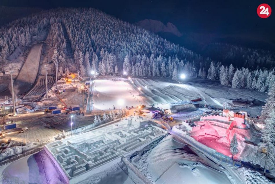 Ilustračný obrázok k článku V Tatrách otvorili najväčší snehový labyrint na svete, FOTO + VIDEO