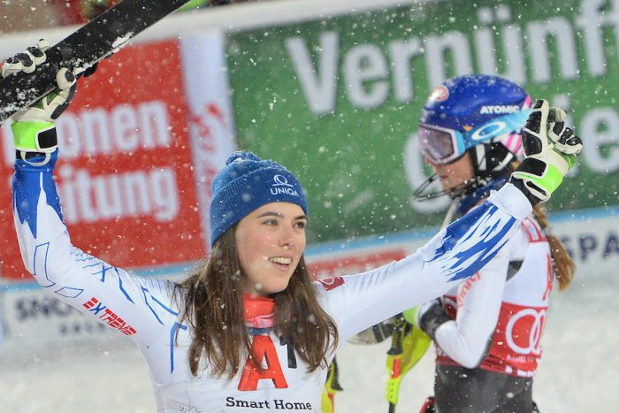 Ilustračný obrázok k článku Vlhová konečne zdolala Shiffrinovú v slalome: Liptáčka vyhrala preteky vo Flachau! FOTO