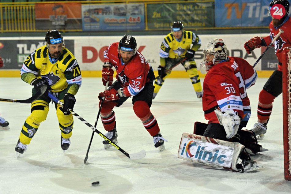 Ilustračný obrázok k článku FOTO: Na žilinskom ľade padlo 9 gólov. Barani sa opäť postarali o parádny obrat