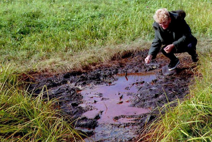 Ilustračný obrázok k článku Priesaky prírodnej ropy v Sobranciach: Objavujú sa v pivniciach i studniach