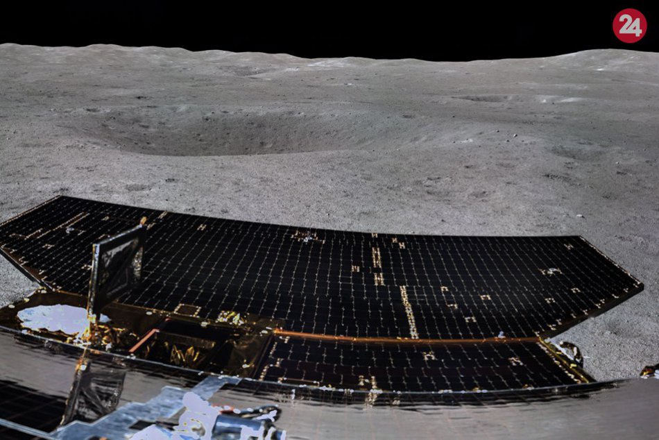 Ilustračný obrázok k článku Čínska sonda odoslala prvú panoramatickú fotku z odvrátanej strany Mesiaca