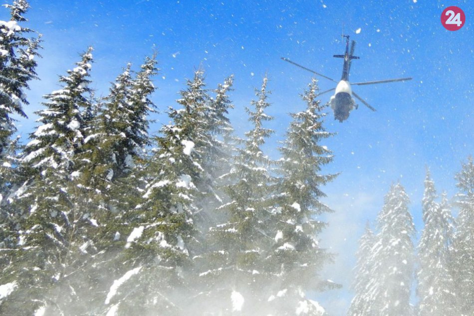 Ilustračný obrázok k článku Pád cez 500 metrov a náročný zásah až do noci: Vrtuľník pomáhal zachraňovať turistov z Poľska