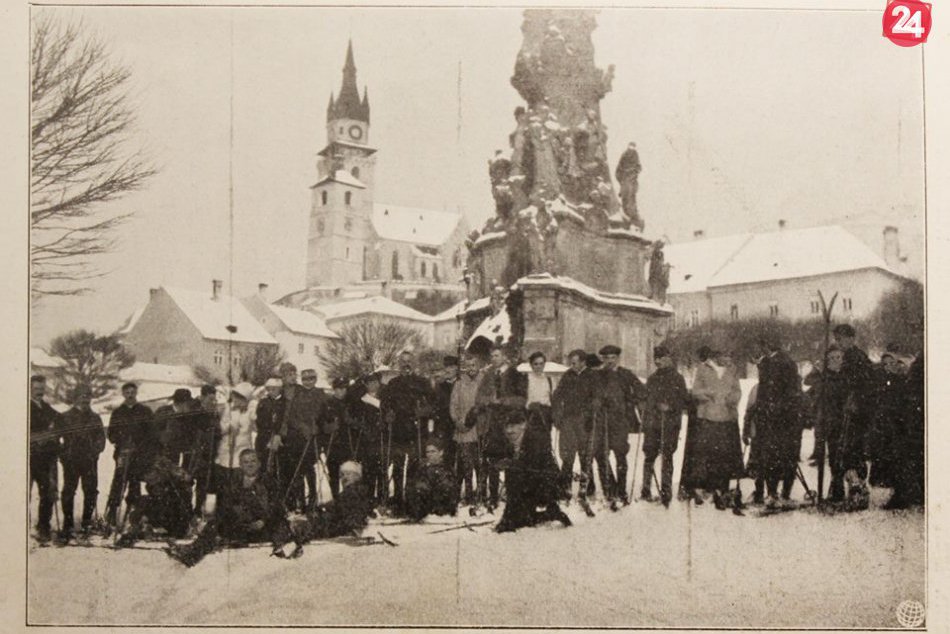 Ilustračný obrázok k článku Kremnická zima na retro FOTKÁCH: Začiatky Bielej stopy aj rakúsko-uhorskí skokani