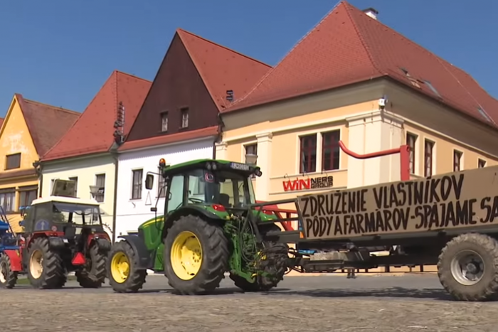 Ilustračný obrázok k článku Začína protest farmárov!